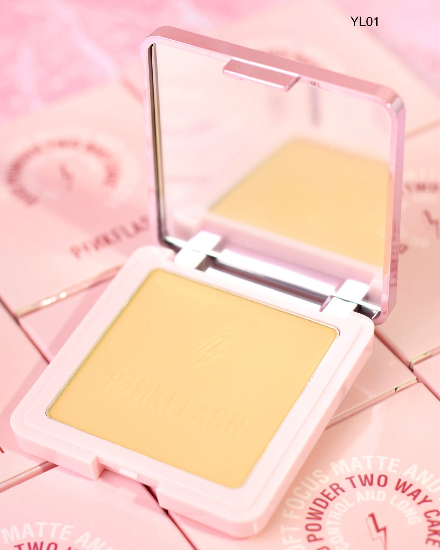 Polvo Compacto Pink Flash