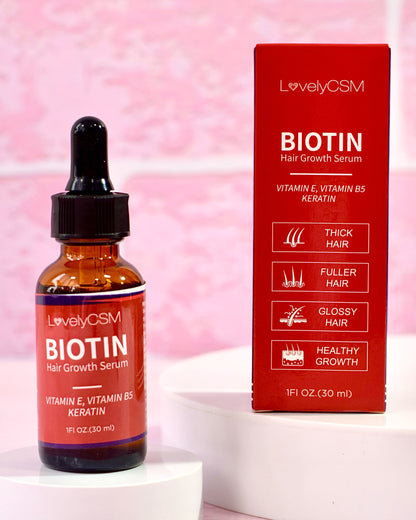 Serum para el crecimiento del Cabello con Biotina