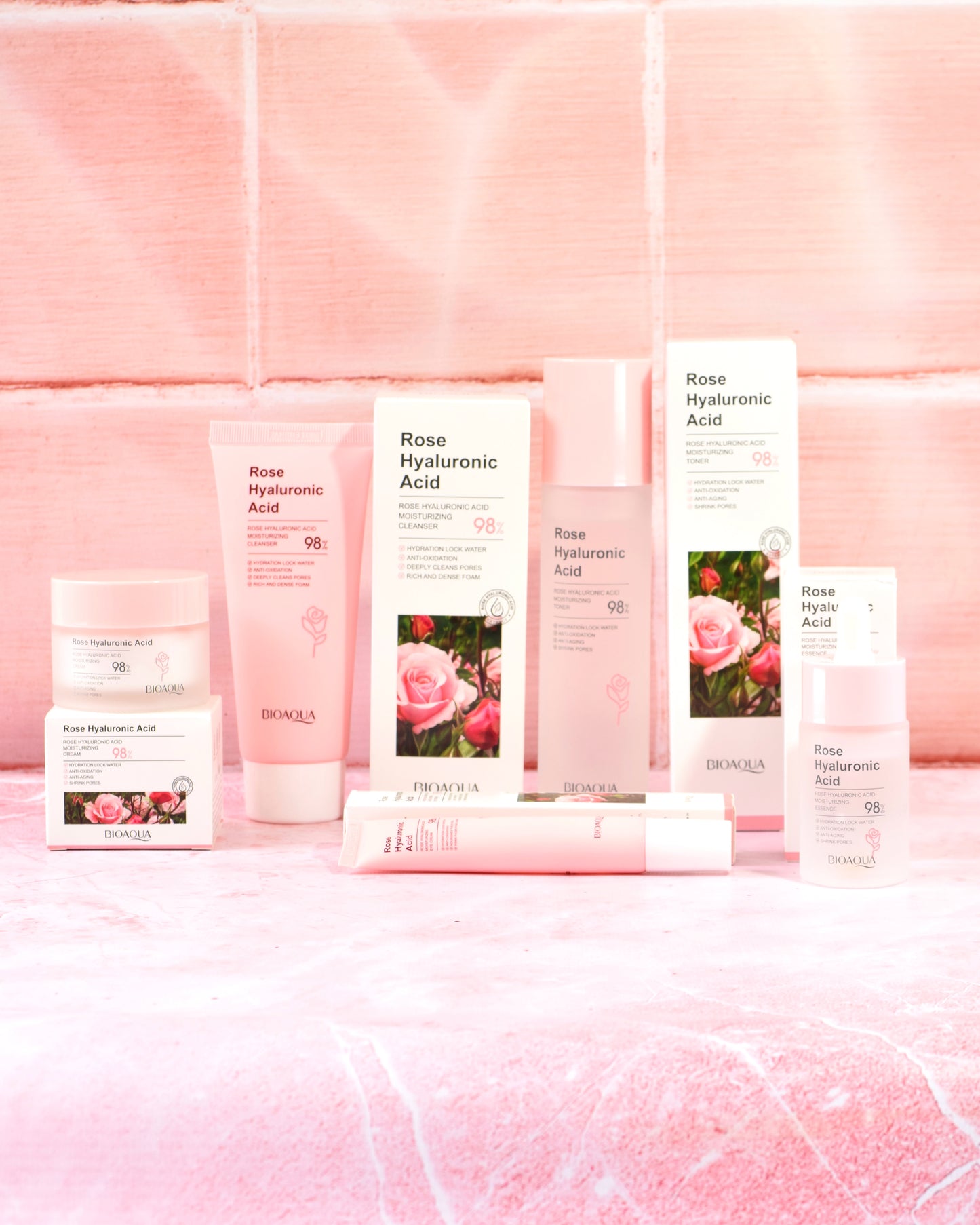 Kit Rosas con Ácido Hialurónico Bioaqua