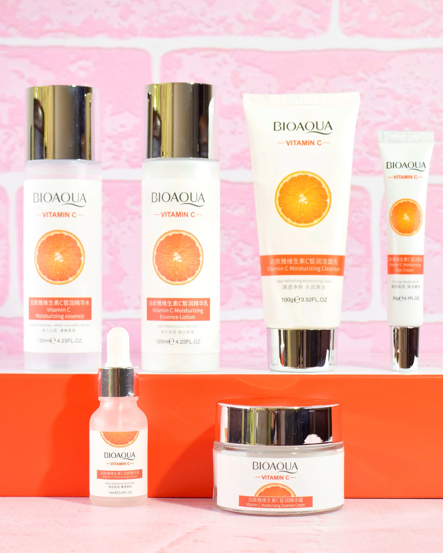 Kit de Lujo Línea Vitamina C Bioaqua - 6 Productos