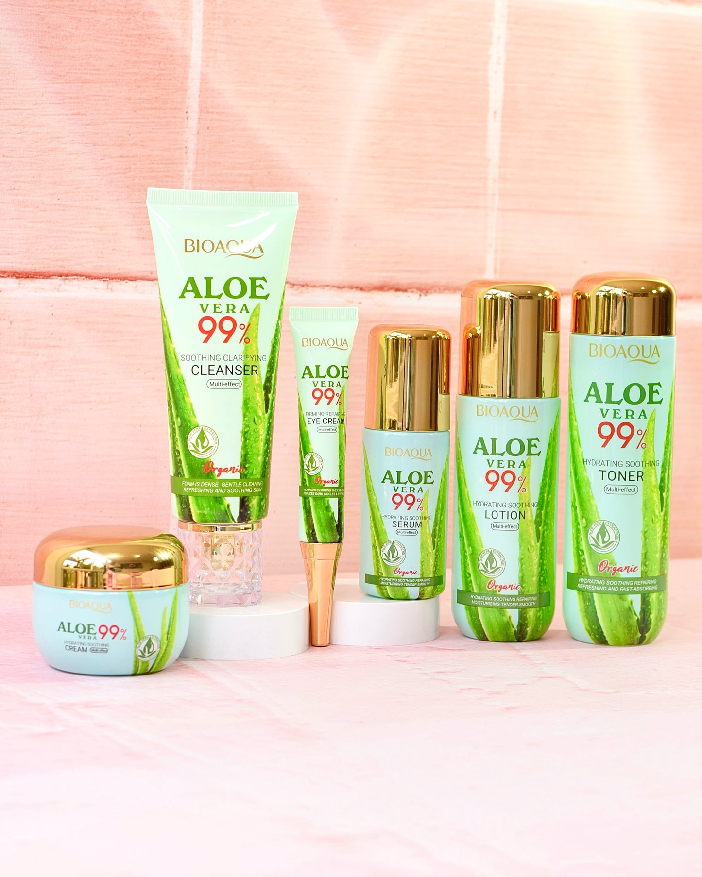 Kit Aloe Vera 99% por 6 Productos Bioaqua