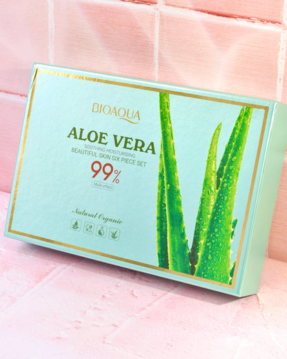 Kit Aloe Vera 99% por 6 Productos Bioaqua