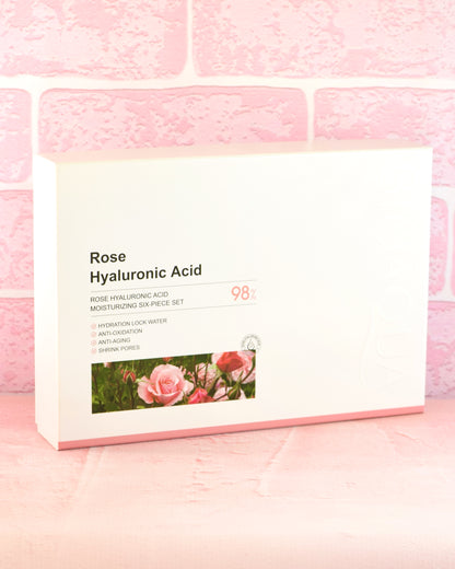 Kit de Lujo Línea de Rosas y Ácido Hialuronico Bioaqua