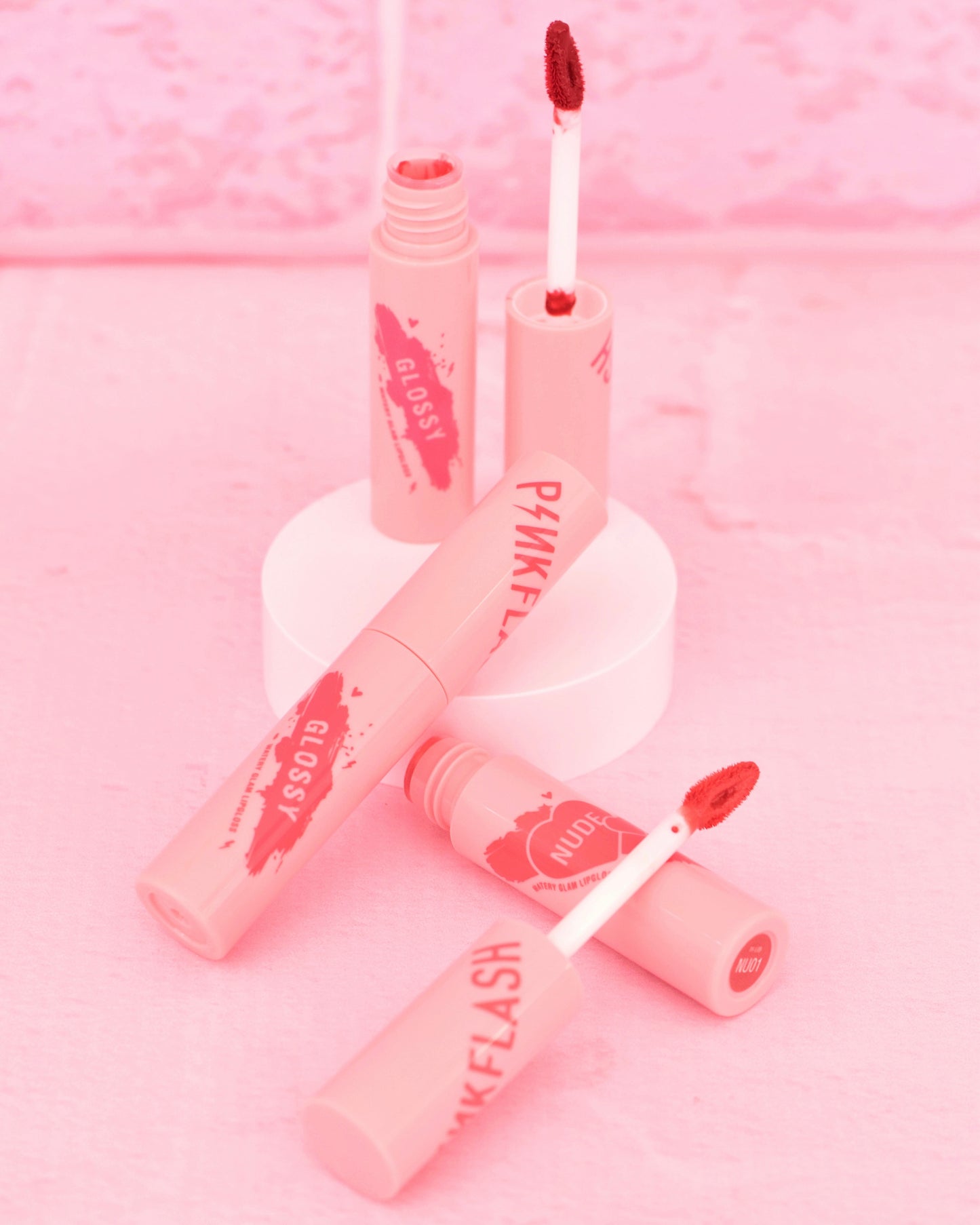 Tintas de labios Watery Glam Pink Flash