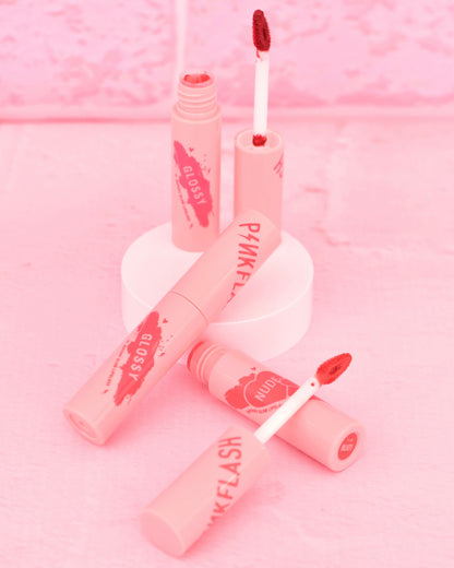 Tintas de labios Watery Glam Pink Flash